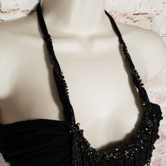 ❤ Sky | Beaded Halter Top - Picture 4 of 8